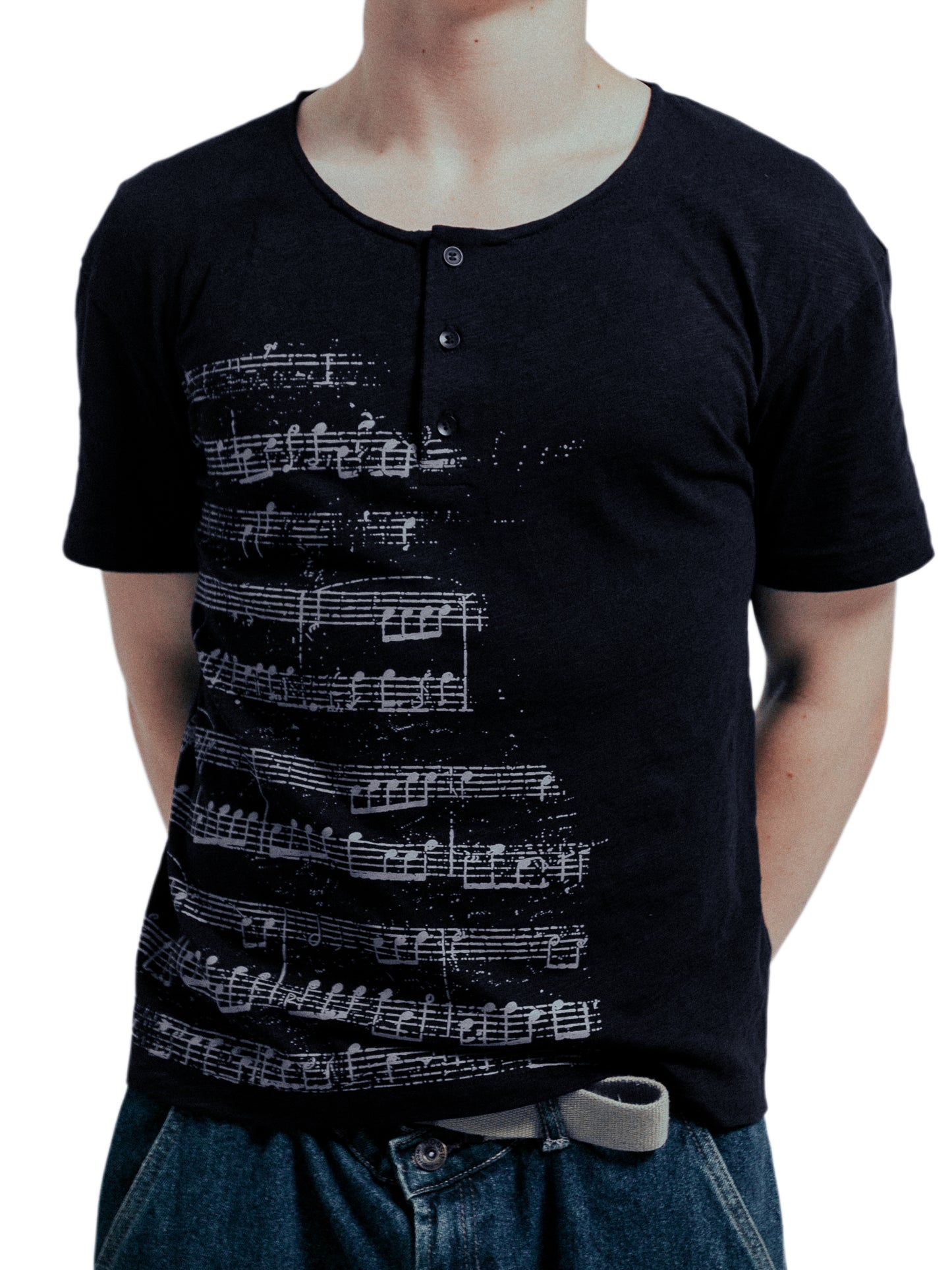 "LOST MELODY" T-SHIRT "BLACK"